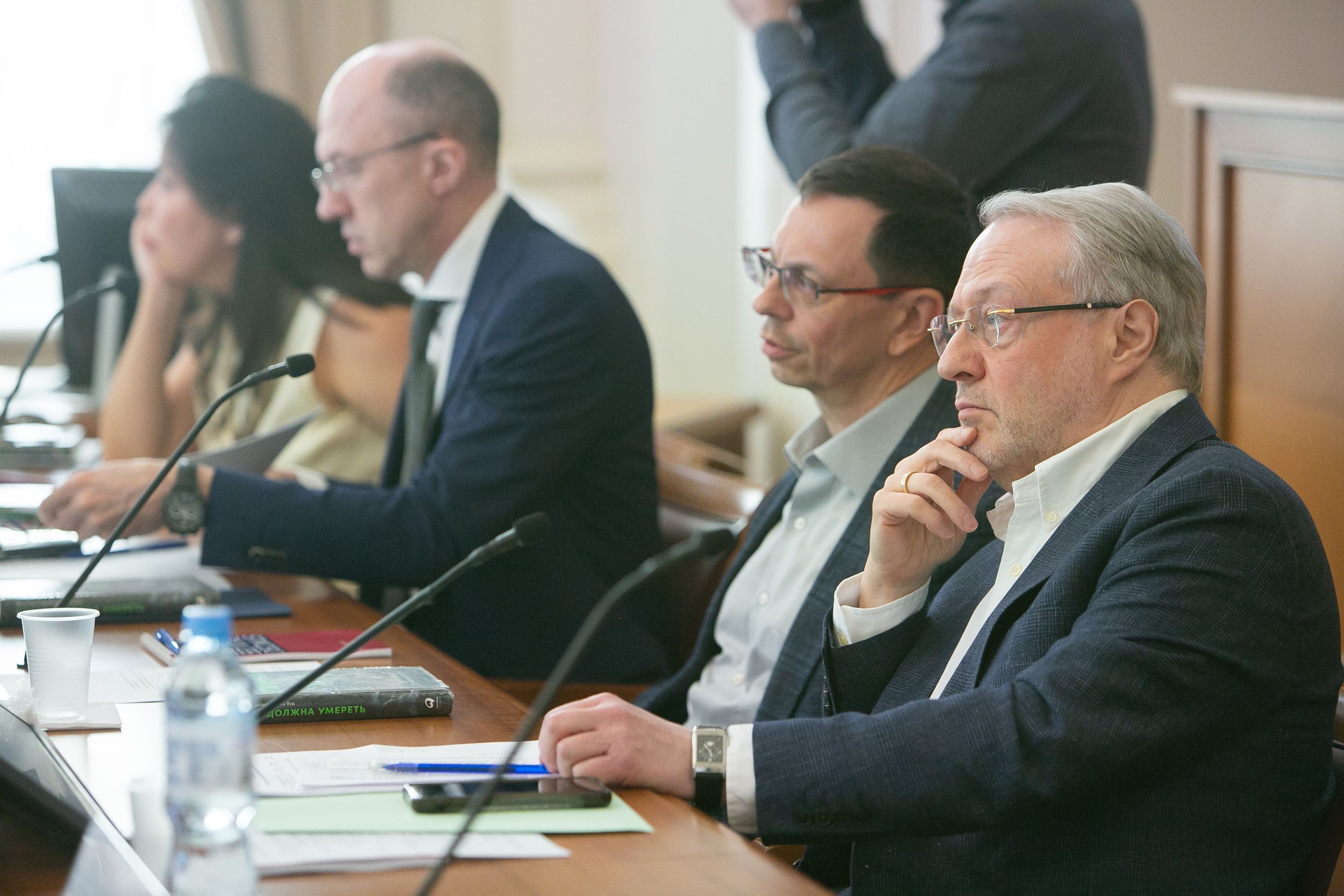 Никита Анисимов и Леонид Гохберг
